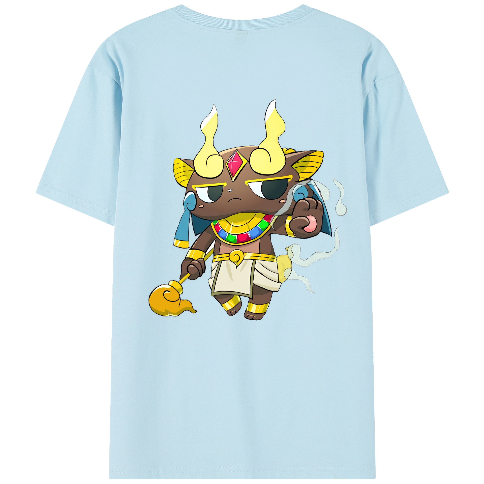 （画像用） 妖怪ウォッチ Yo-kai Watch 綿100％半袖Tシャツ（背面プリント）